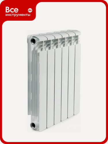 Изображение товара Алюминиевый радиатор RIFAR ALUM 500 06 секц. бок. R-AL-500-06 прочной конструкции