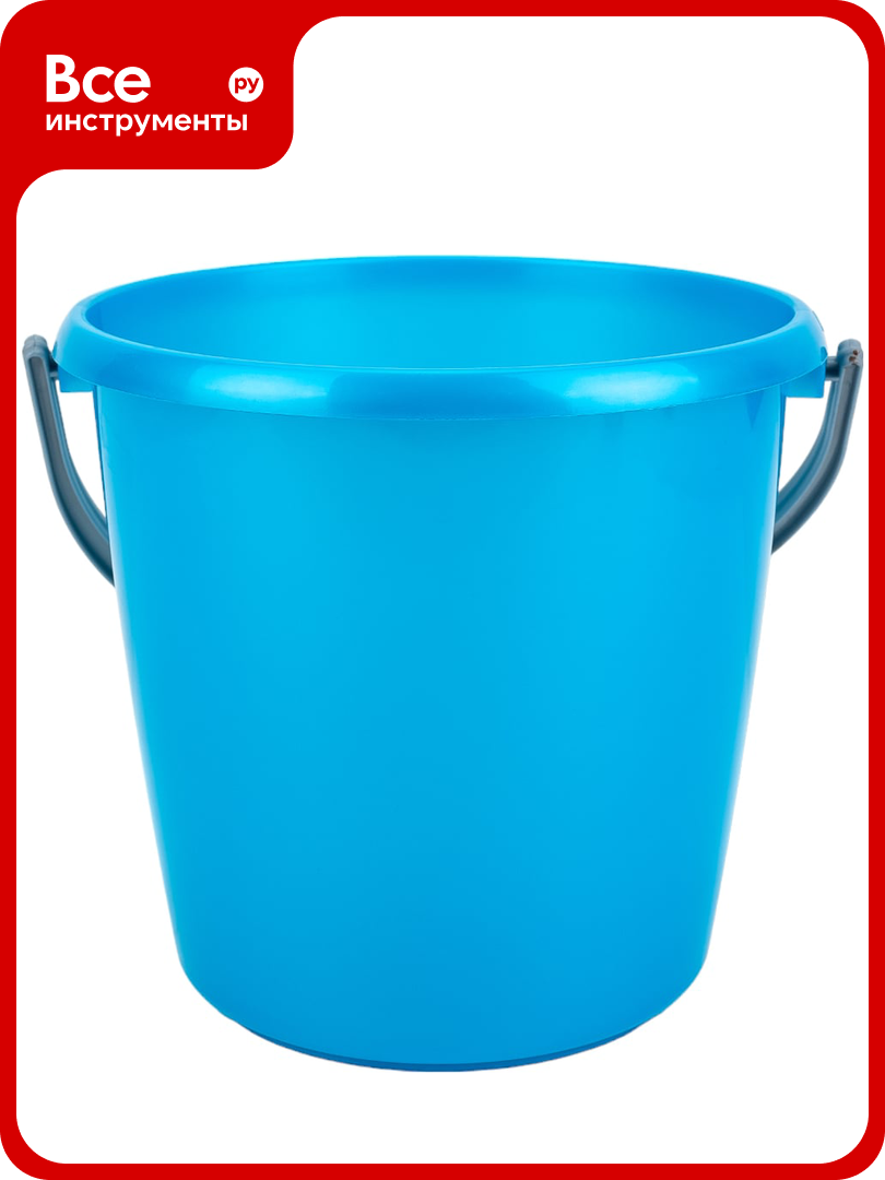 Ведро Martika Соло 3 л  с крышкой  перламутровое бирюзовое С630КБИР