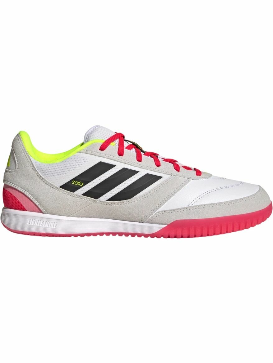 Бутсы adidas, размер 11 UK, розовый, серый, белый