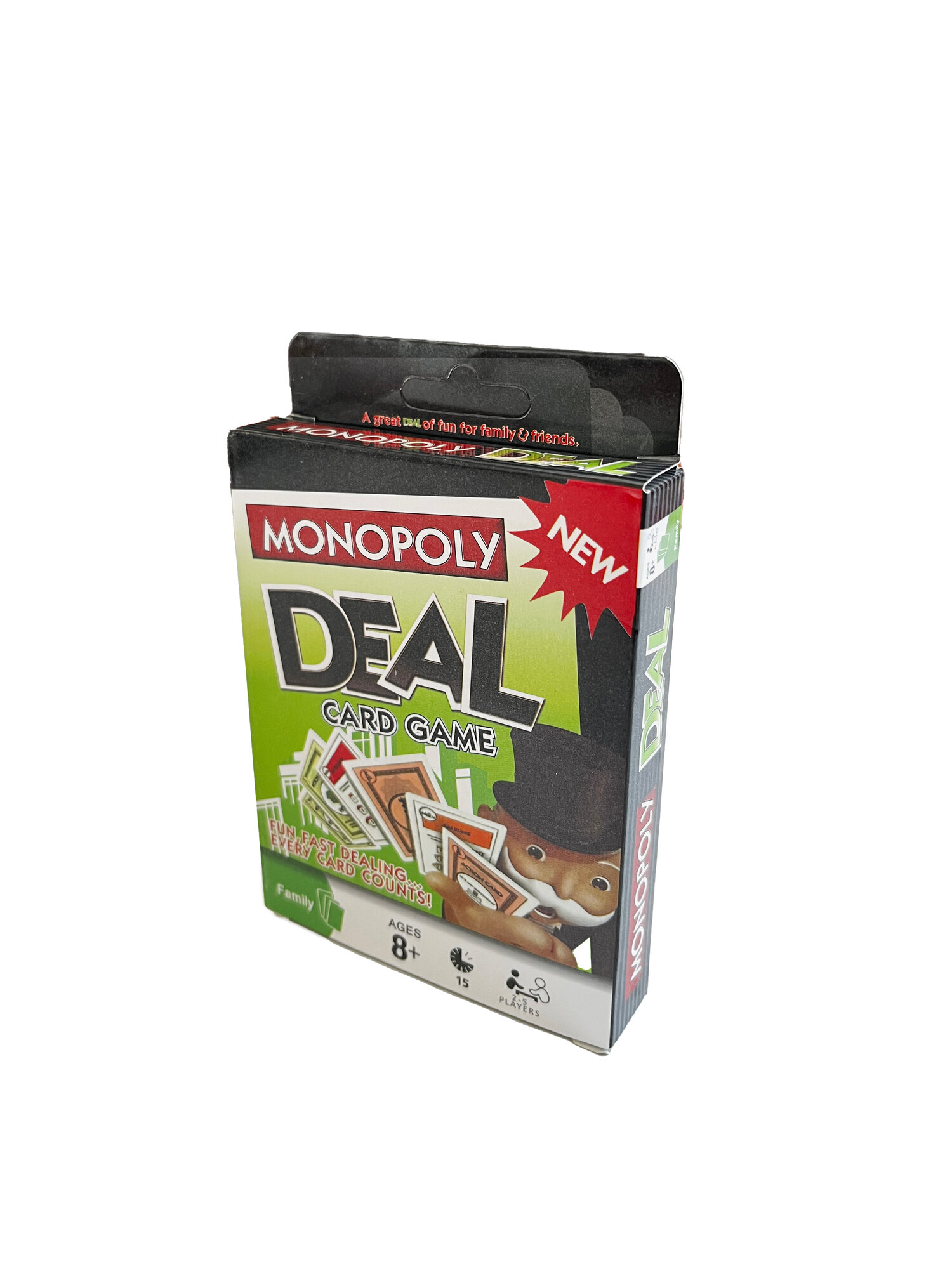 Настольная игра "UNO MONOPOLY DEAL ", для семейного отдыха, игральные карты, 108 штук