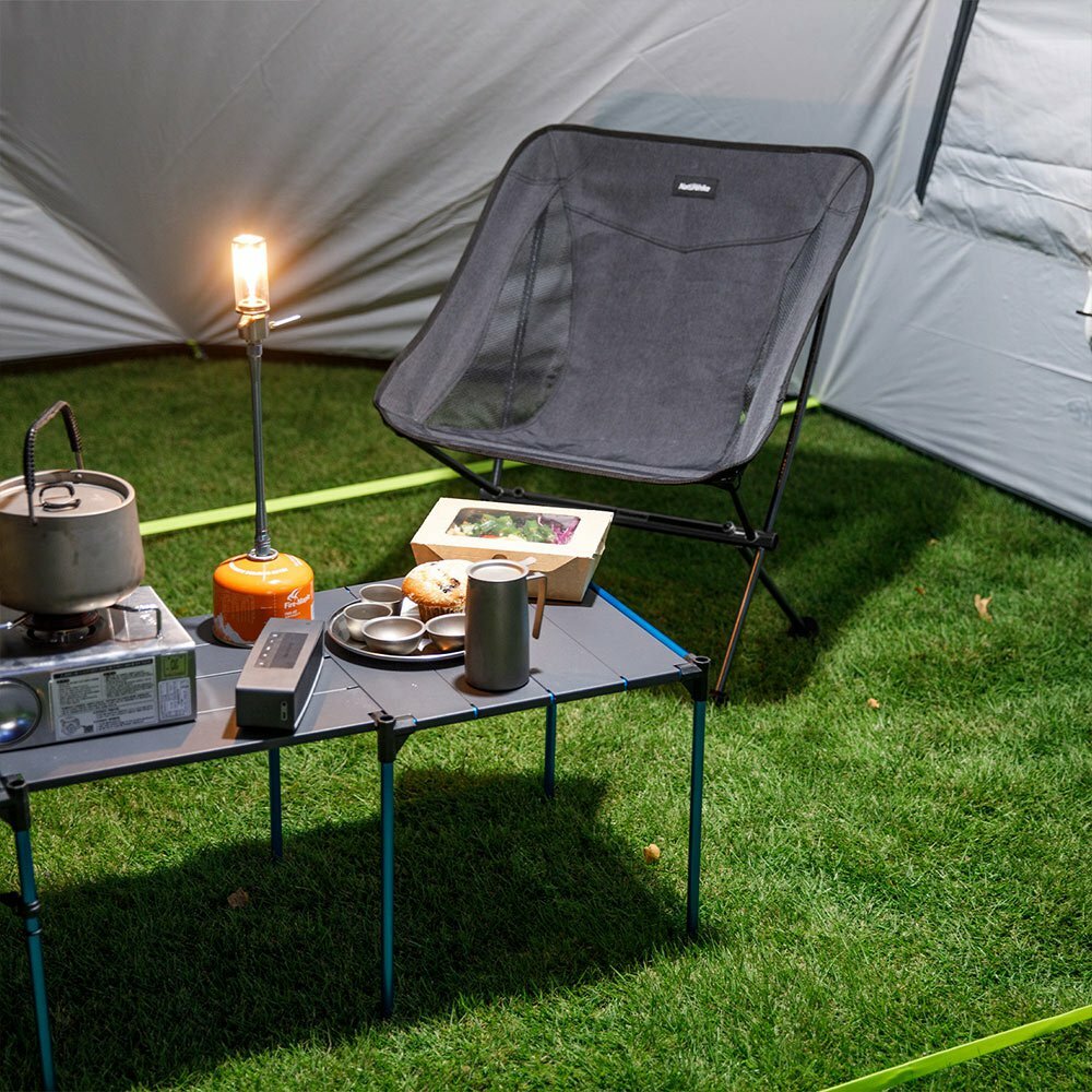 Кресло туристическое Naturehike Stellaluna L04 складное, черное, до 150 кг NH18Y050-Z-BL
