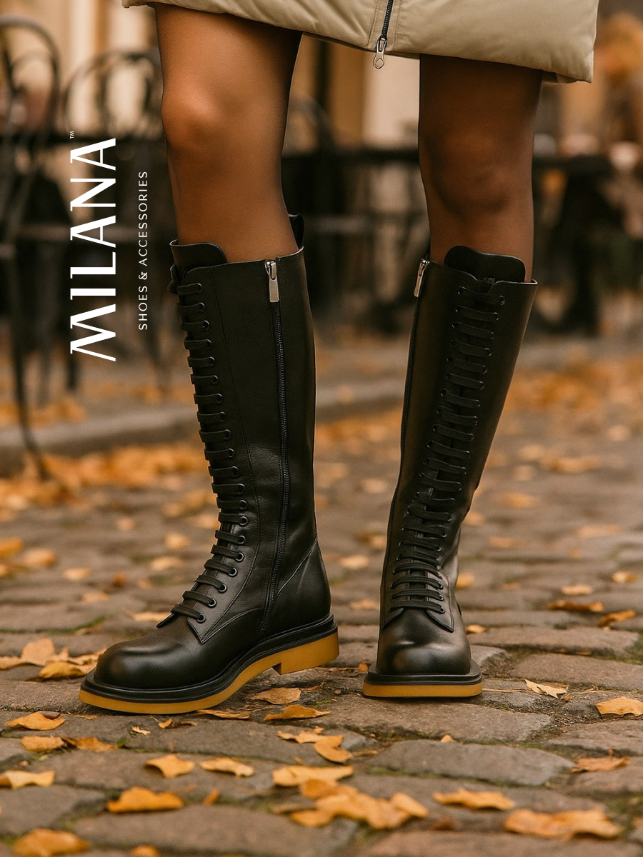 Сапоги Milana, размер 38, черный