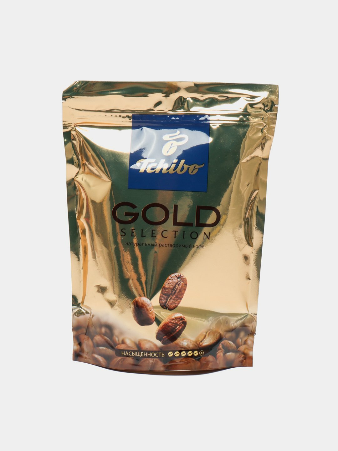 Растворимый кофе Tchibo "Gold Selection", насыщенный вкус, аромат, 150г