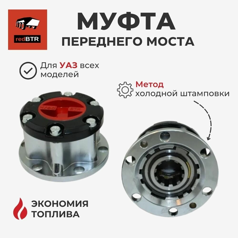 Муфты подключения переднего моста (хабы колесные / серия CITY) (redBTR / 783010)
