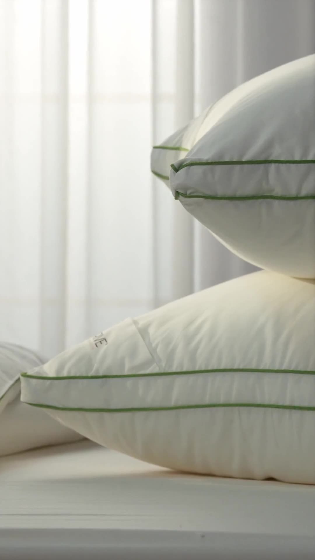 PRIME PRIVE Подушка для сна 50х70 "Bamboo Cotton" стеганая, бамбуковое волокно, микроволокно "Climalast" — фото 1