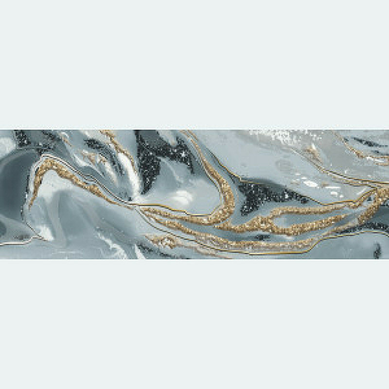 Керамический декор Alma Ceramica Tori DWA11TOR616 20х60 см синий