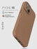 Матовый чехол на iPhone 15 / Айфон 15, тонкий, бежевый матовый с ...