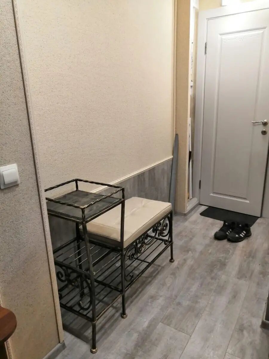 Кованая банкетка №17, Студия кованой мебели Нива, цвет античная бронза — фото 1