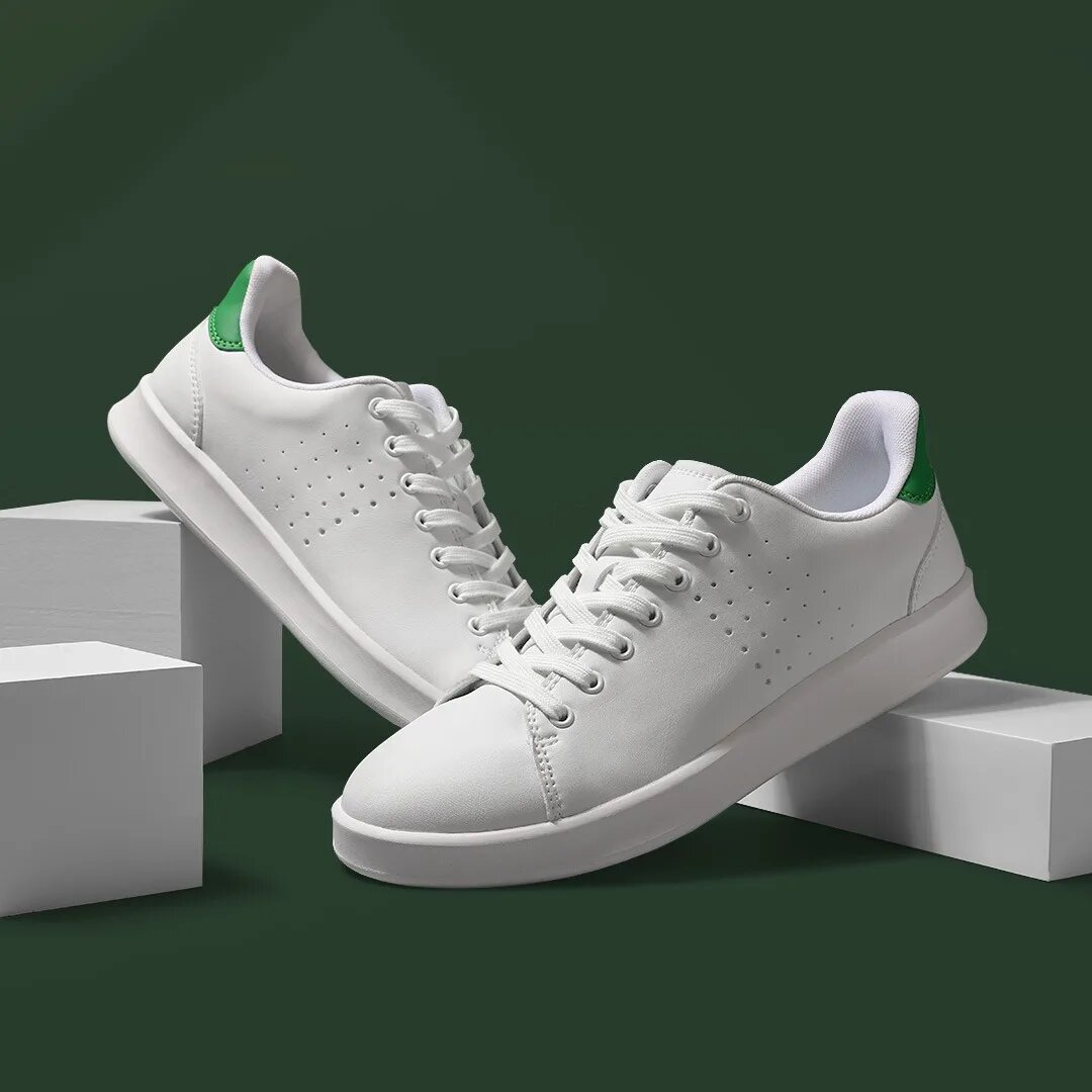 Изображение Xiaomi FREETIE Обувь для скейтбординга Мужские кроссовки Мужская женская обувь люксового бренда Нескользящая повседневная белая обувь для скейтбординга для пар, White men, 44