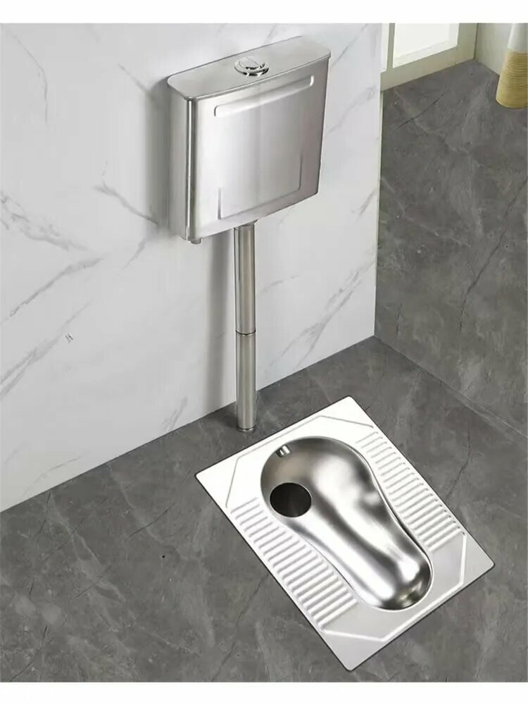 Напольный Антивандальный Унитаз Чаша Генуя из SUS 304