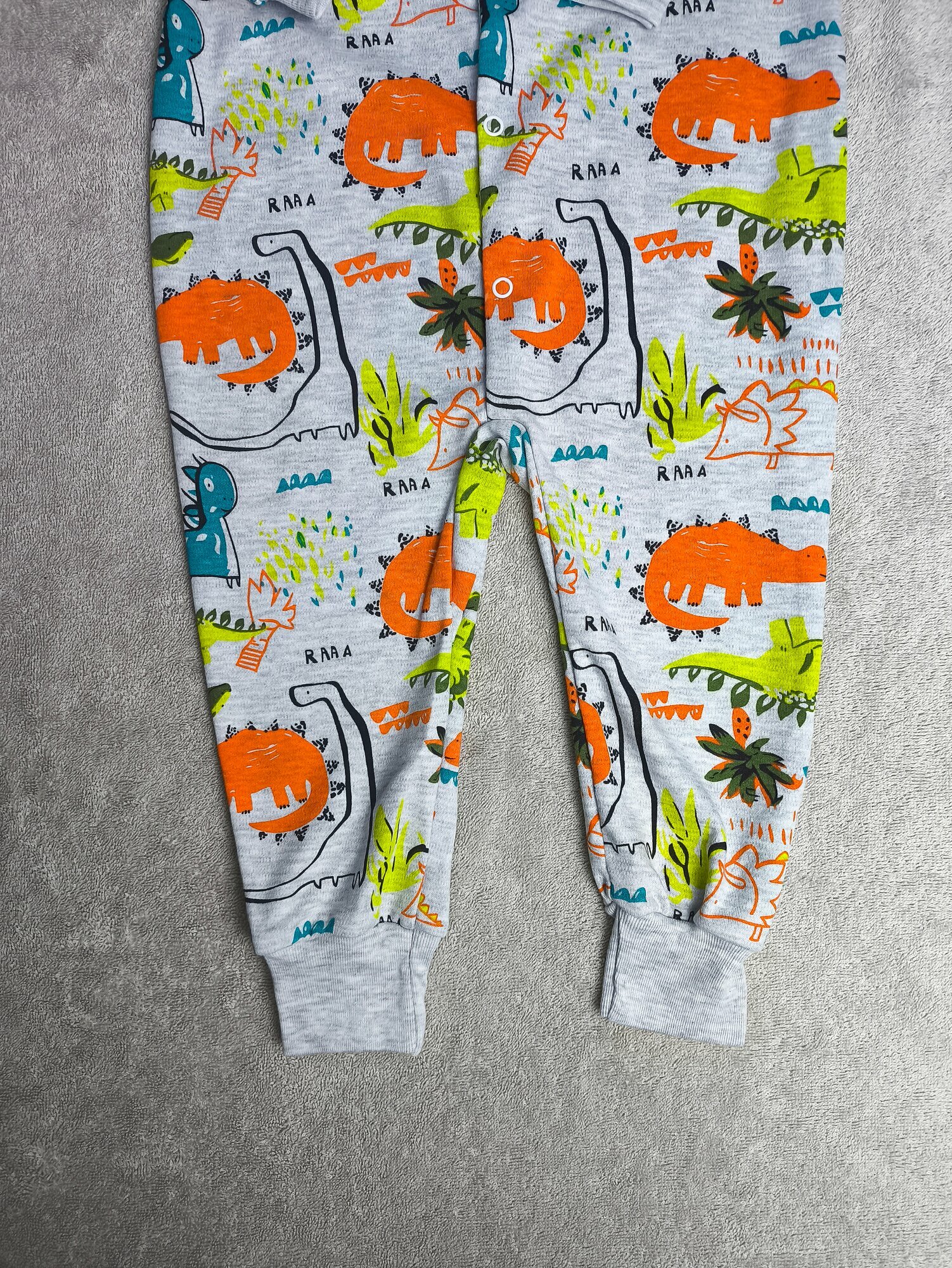 Комбинезон , открытая стопа, размер 9-12, розовый, бежевый, голубой, белый — фото 1