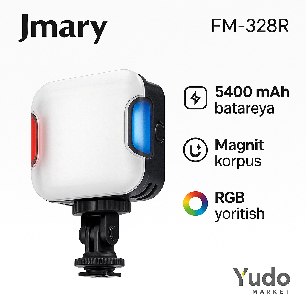 Jmary FM-328R – профессиональный многофункциональный светодиодный светильник