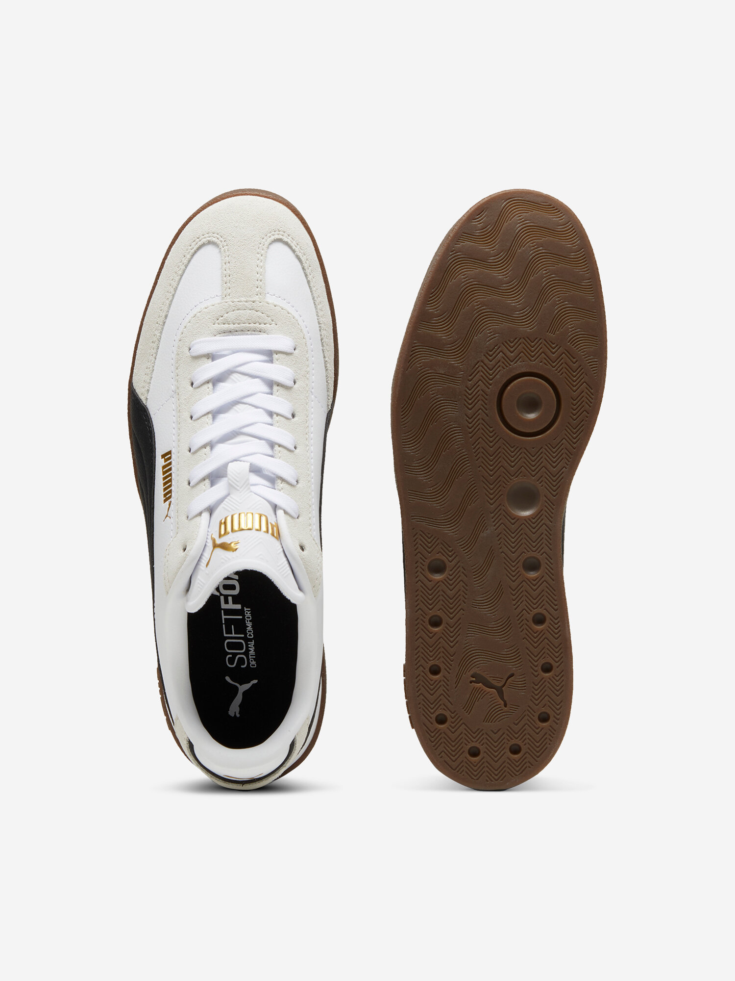 Кеды PUMA, размер 4.5, белый — фото 1