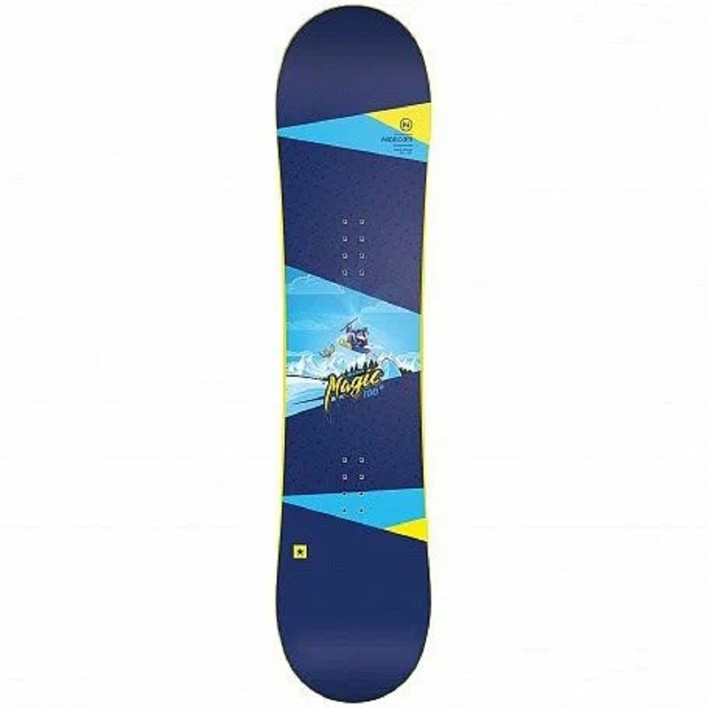 Детский сноуборд NIDECKER MICRON MAGIC универсальный 80 см синий/голубой