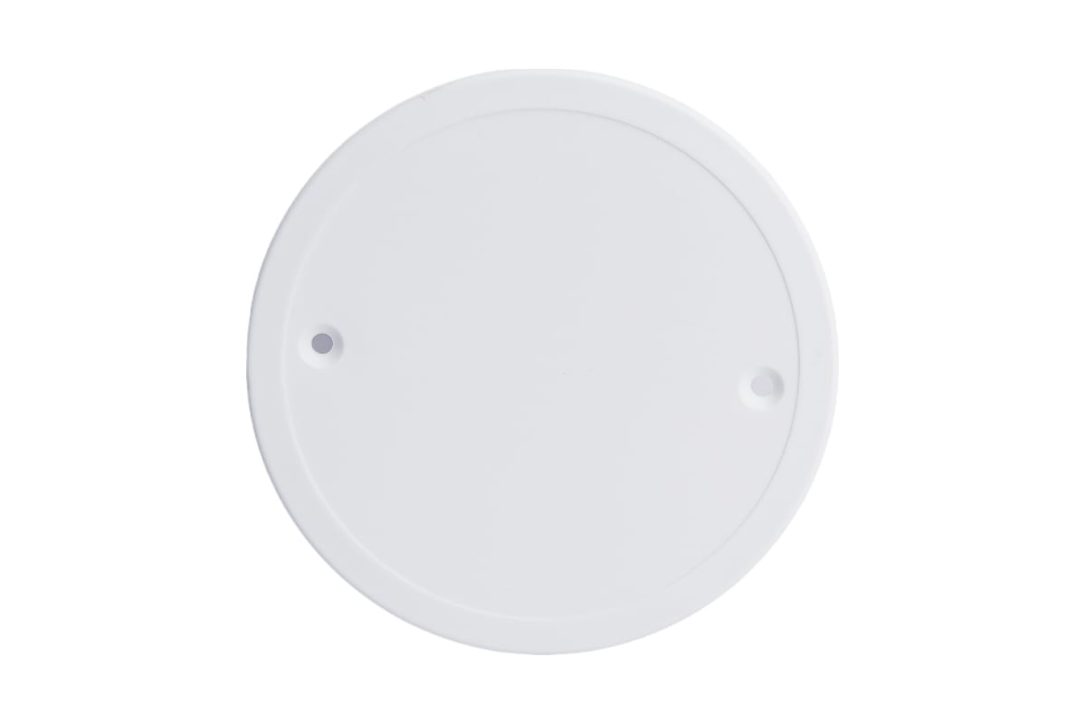 Крышка TDM для электророзеток белая пластик круглая d65 мм {SQ1402-0101}