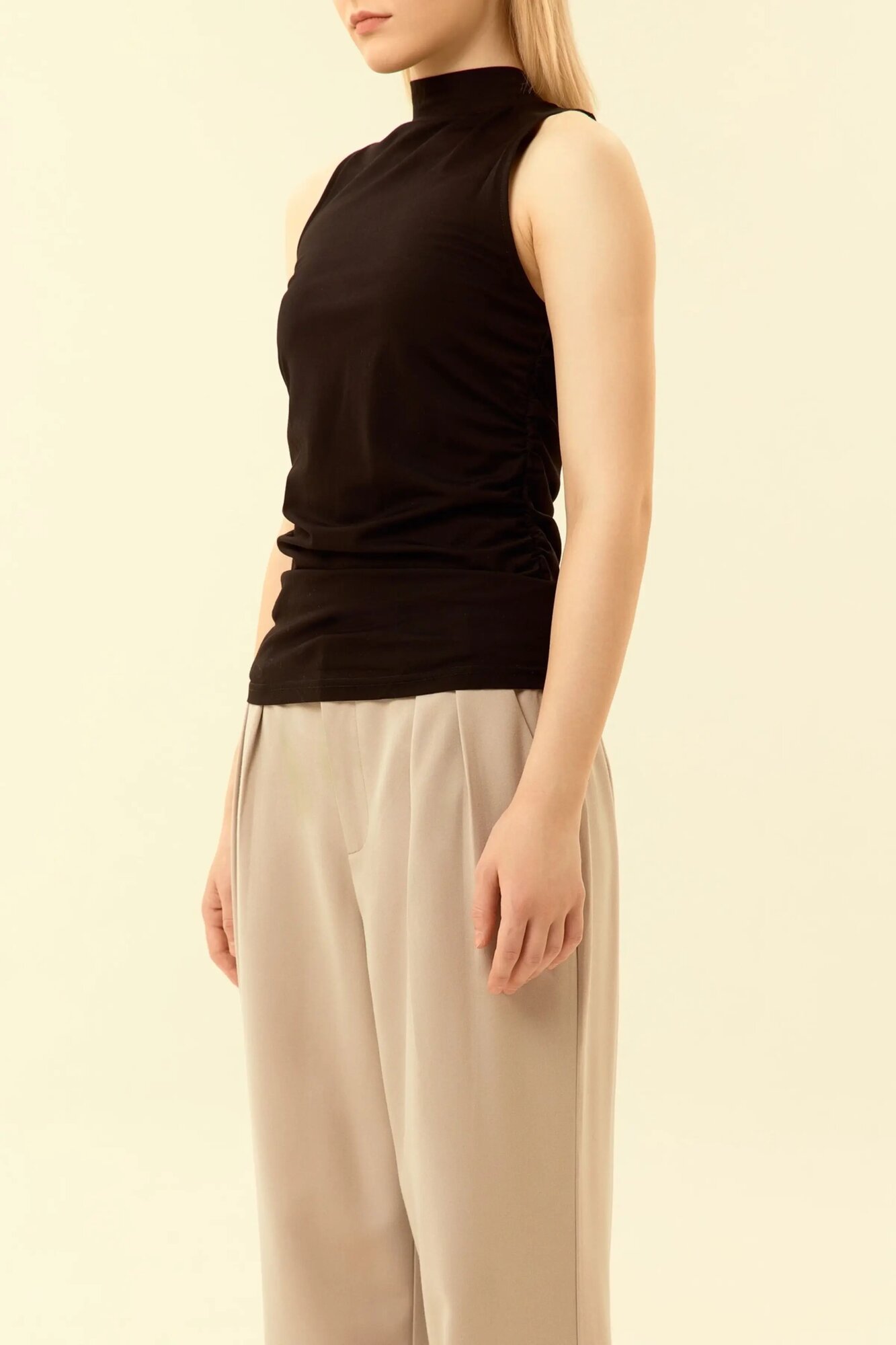 Топ Selfie, размер L, черный — фото 1