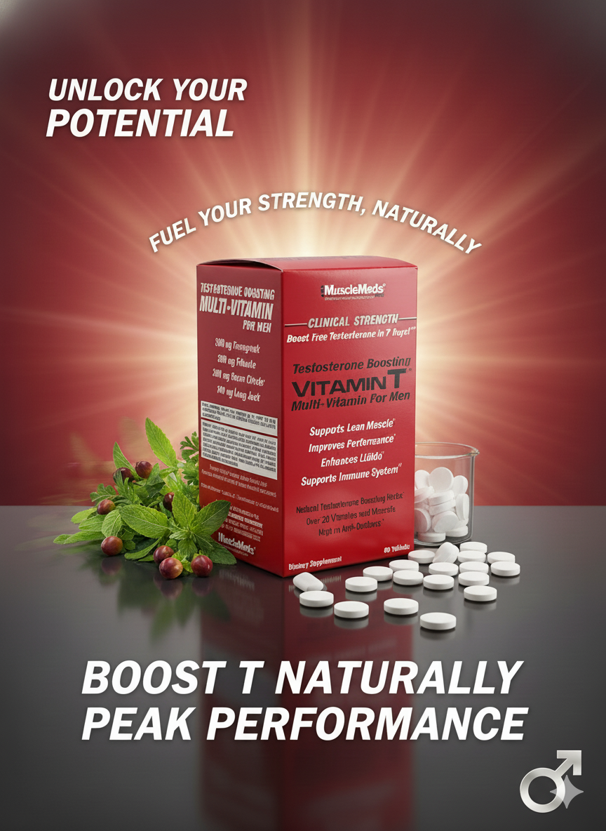 MuscleMeds Vitamin T Testosteron booster 90tabs для тестостерона