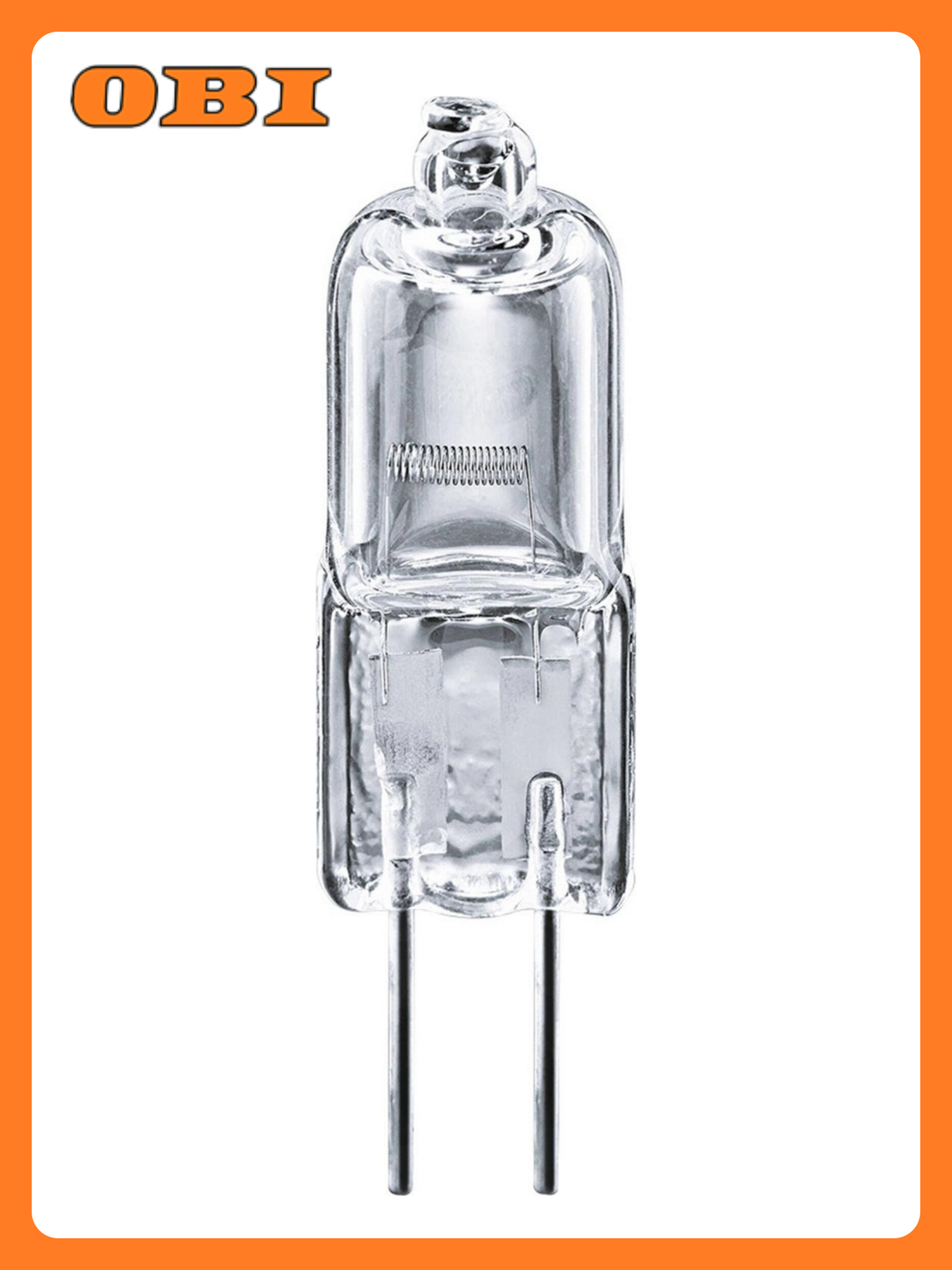 Галогенная лампа Navigator NH-JC G4 20Вт теплый белый свет 240лм