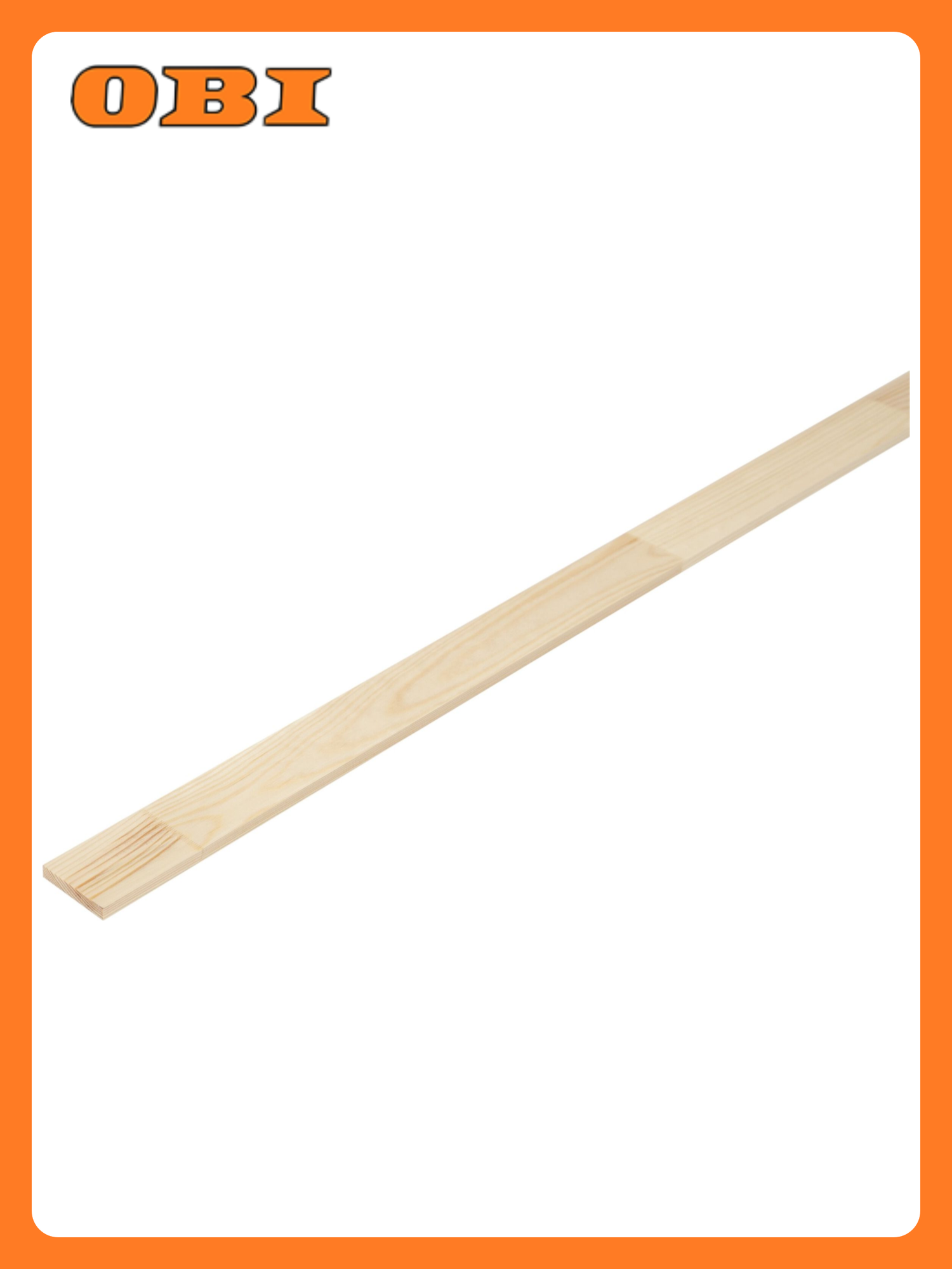 Рейка сорт Экстра 2200x60x11 мм шлифованная хвоя бежевая