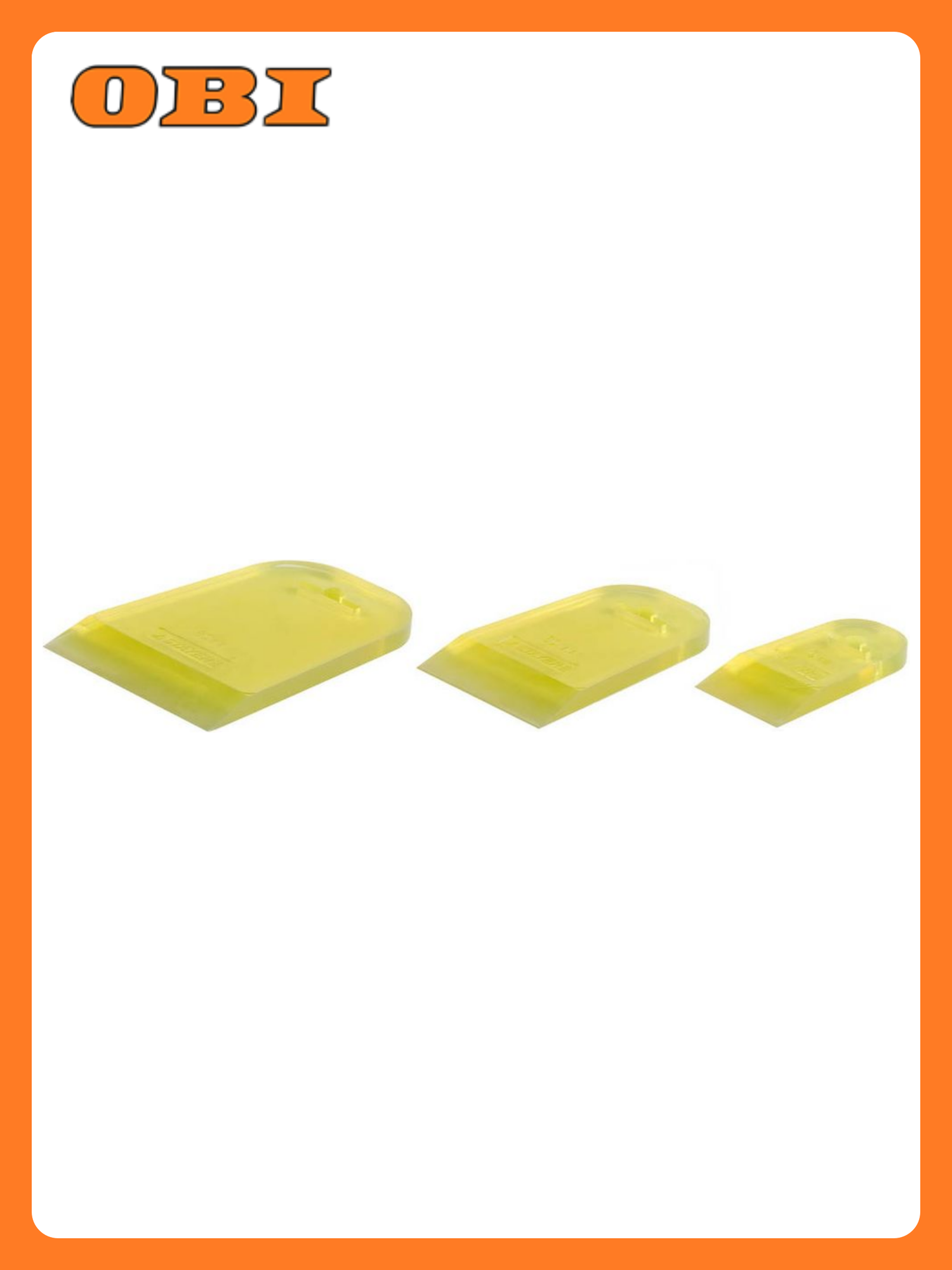 Набор шпателей STAYER резиновые прозрачные противоскользящие 3 шт