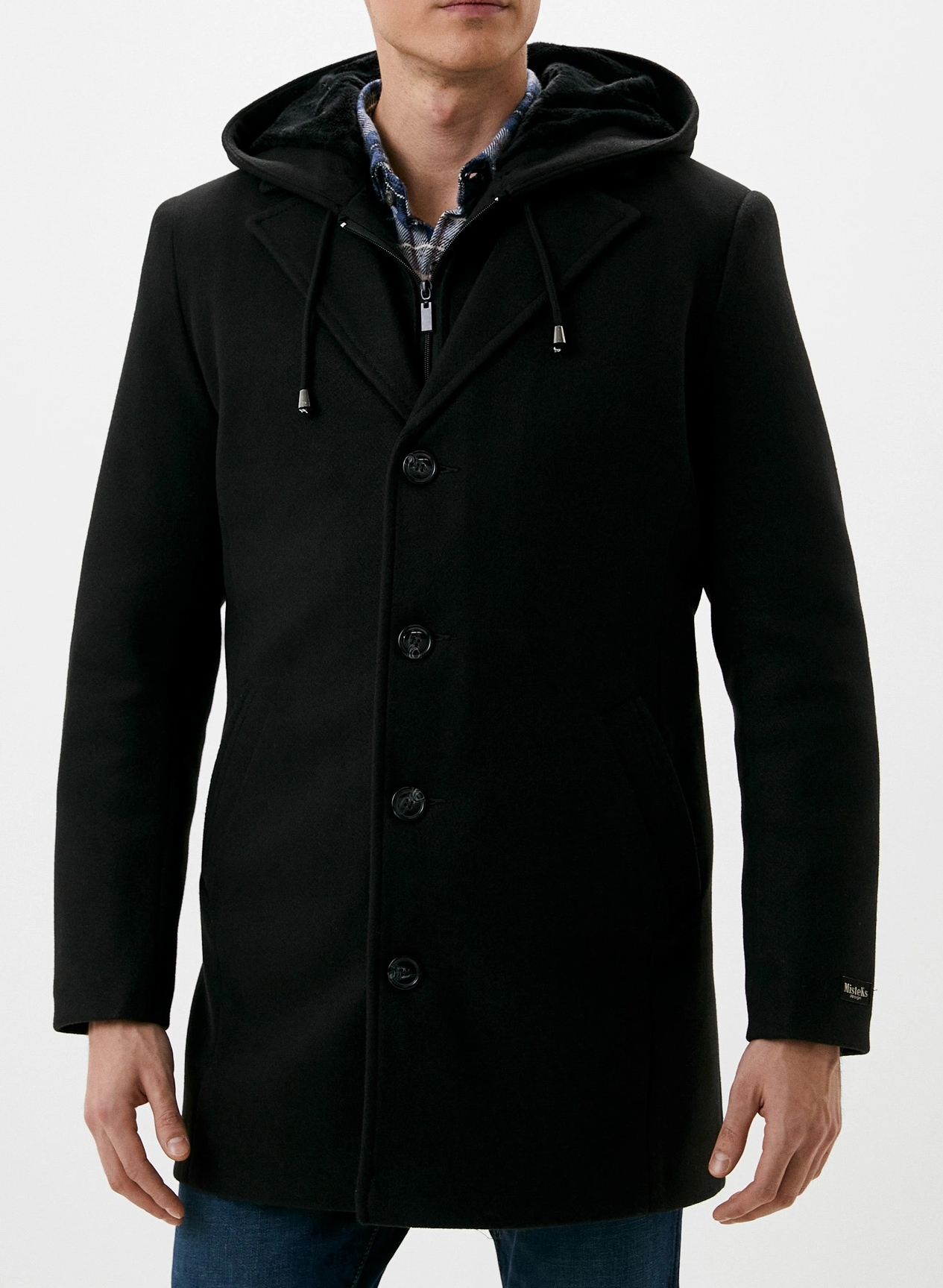 Пальто MISTEKS design размер 48-176 черный