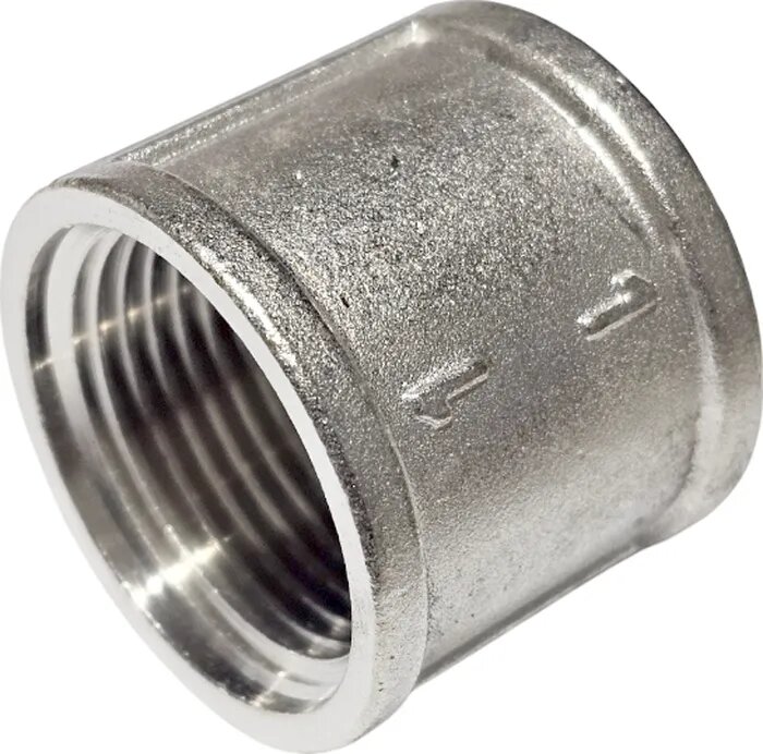 Муфта Ду 25 1" никелированная латунь Valfex VF.170. N.100