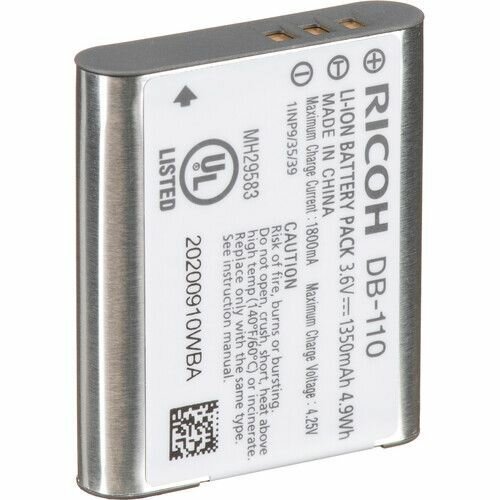 Аккумулятор Ricoh DB-110 (3.6 V, 1350mAh) — фото 1