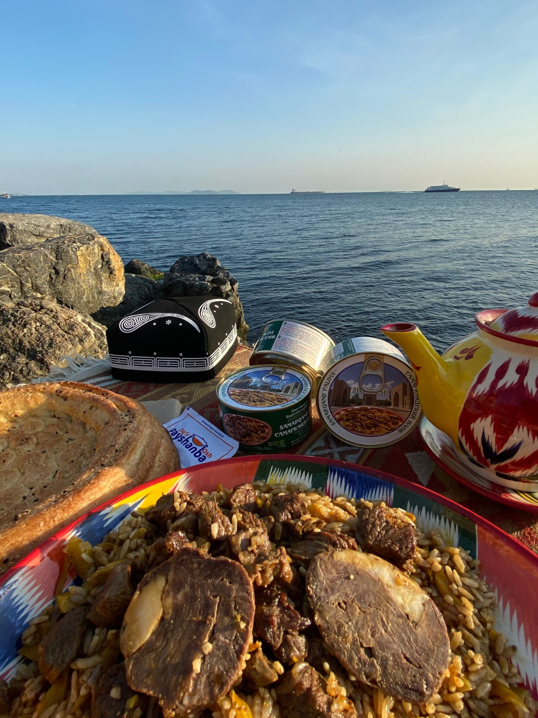 Плов на льняном масле "Payshanba", консервированный, без ГМО, 335 г