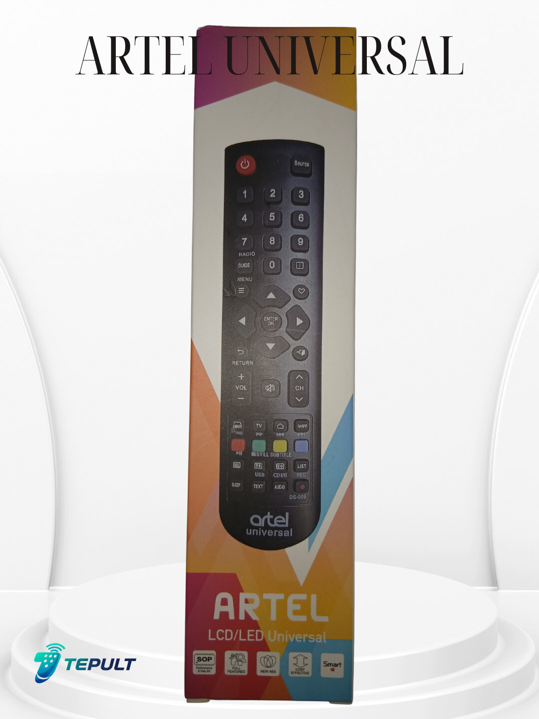 Универсальный пульт дистанционного управления ARTEL, для LCD и LED телевизоров