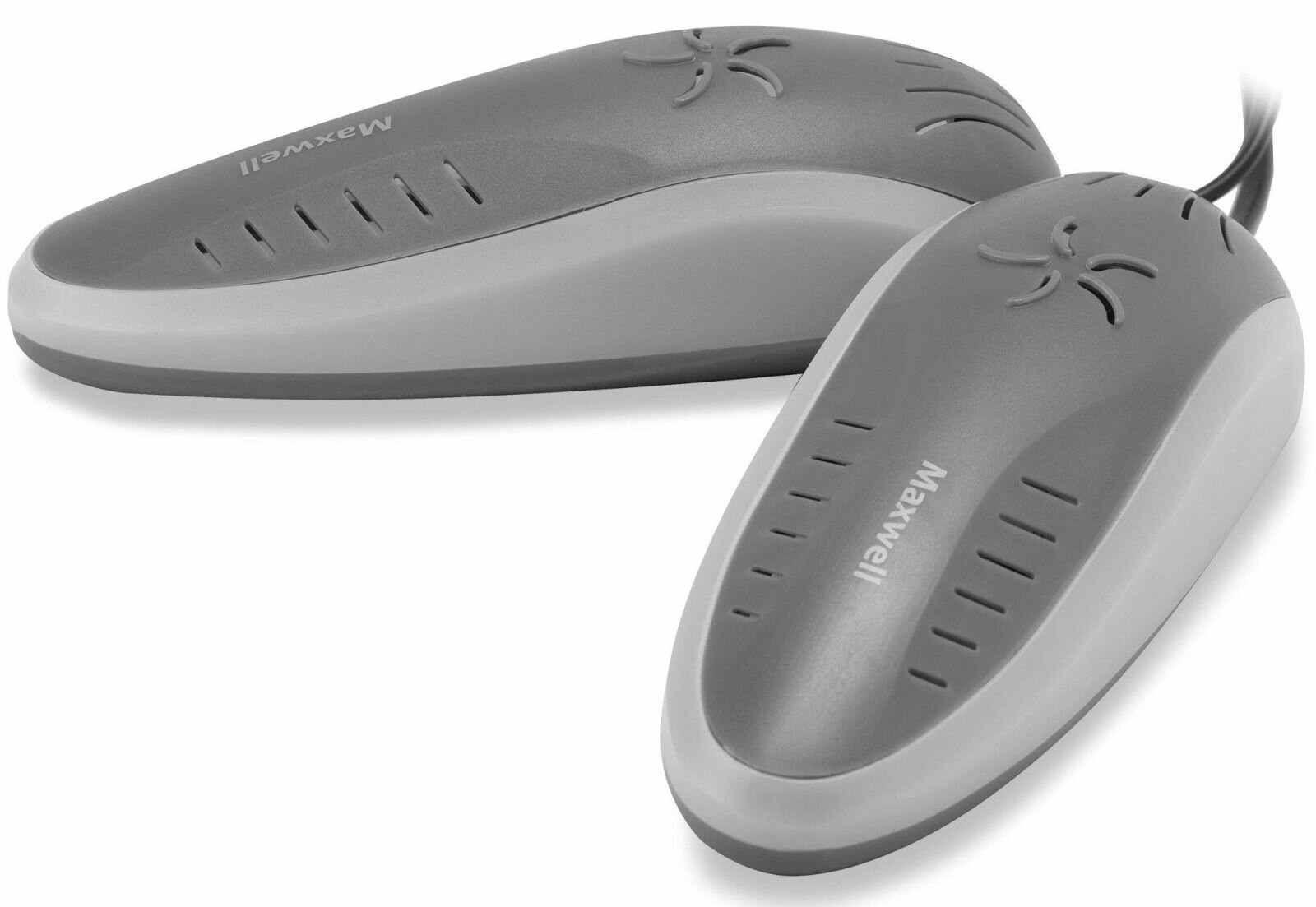 Сушилка для обуви Maxwell с УФ-излучением, пластиковая, серая (MW-4101)