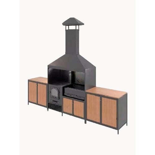 Мангальный комплекс в стиле лофт Профи-С13 164000₽