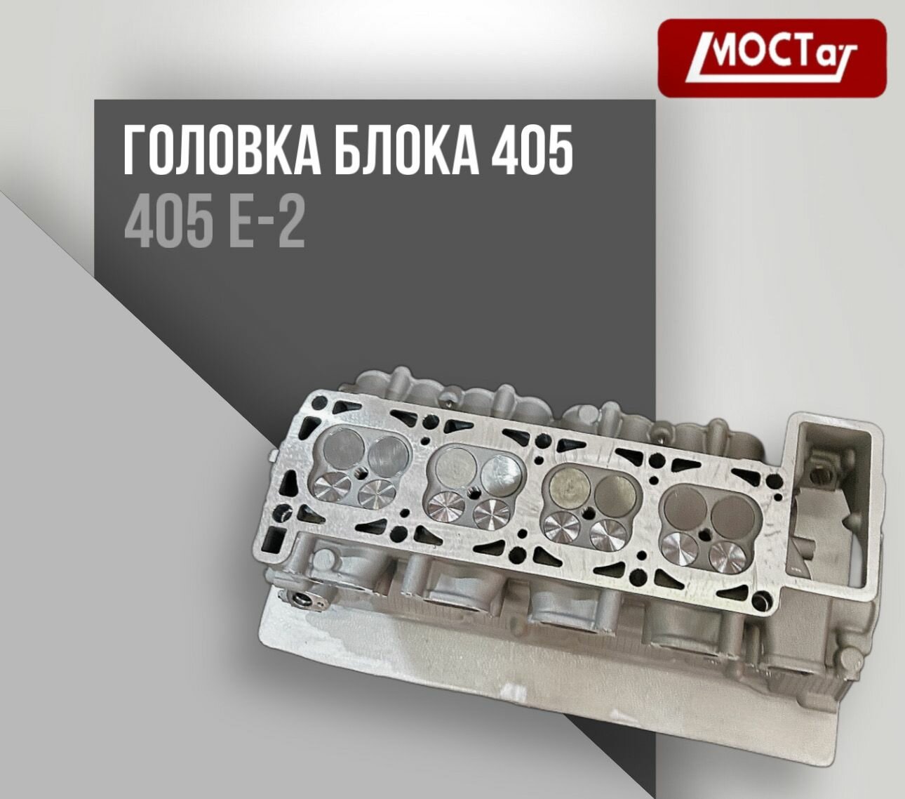 Головка цилиндров (ЗМЗ-405, 406 дв.) в сборе (5-ти опорная) (бензин) Е2