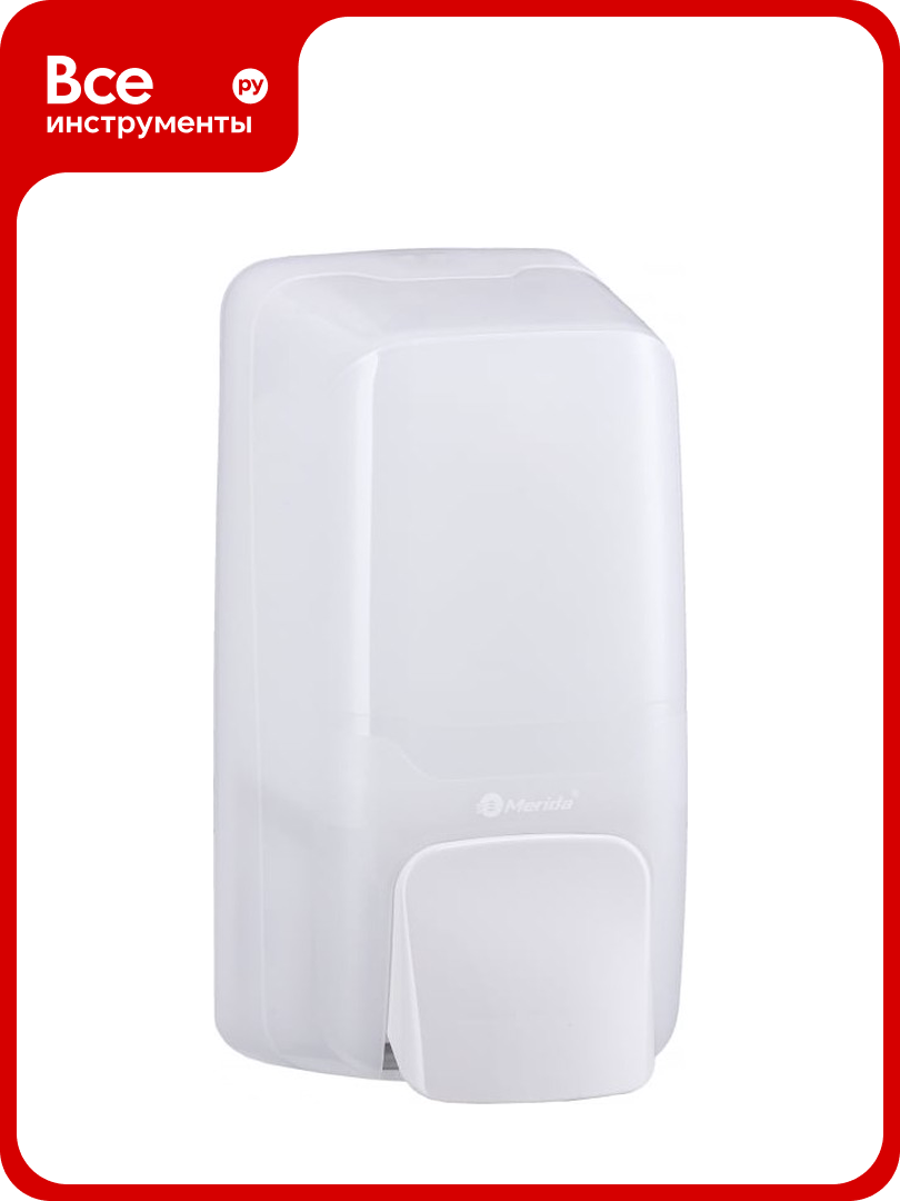 Дозатор жидкого мыла Merida HARMONY MINI 0 5 л  ABS пластик DHB102