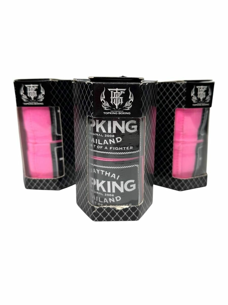 Боксёрские бинты Top King TKHWR-01 pink — фото 1