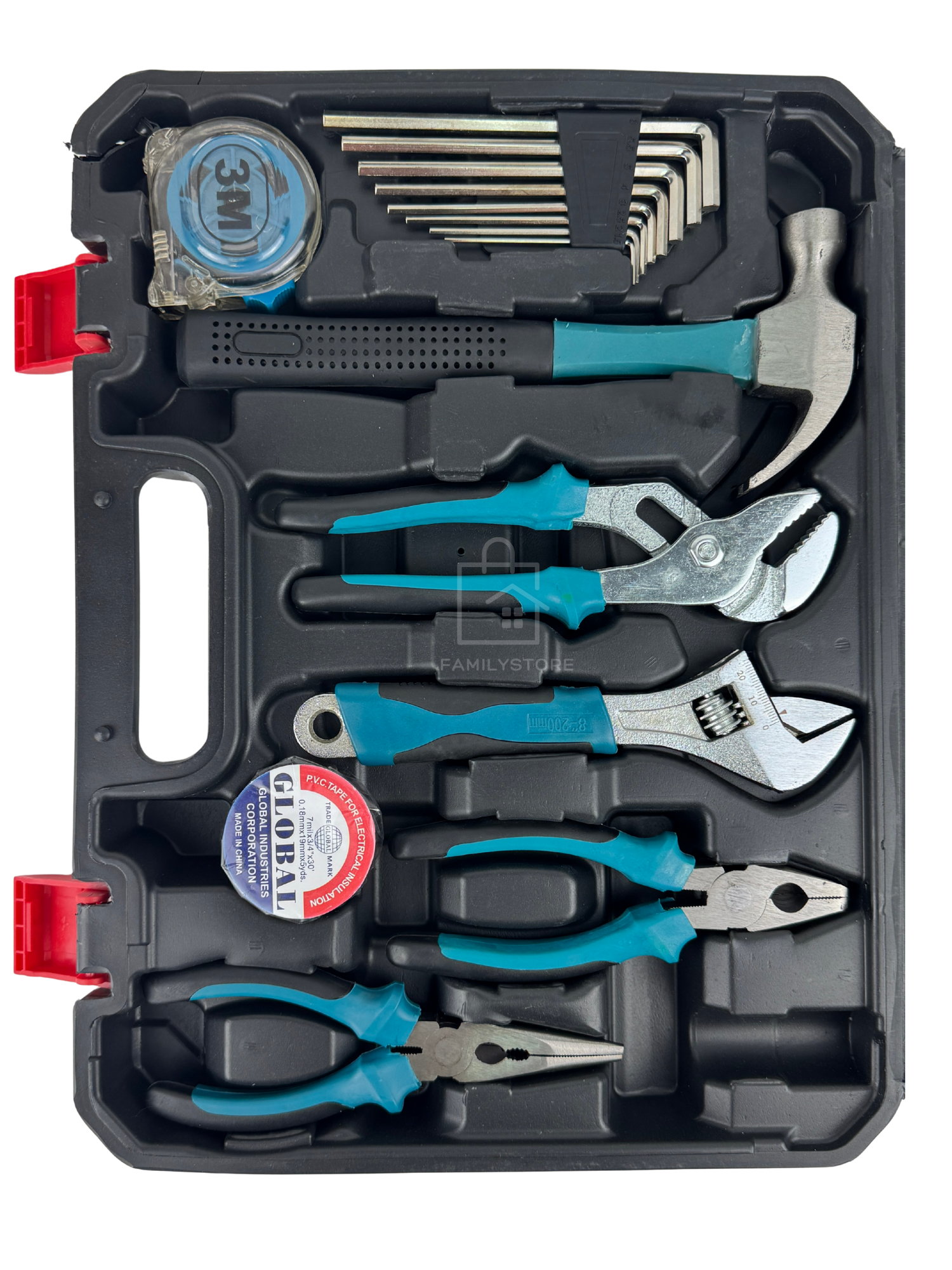 Набор строительных инструментов, 100 предм. — фото 1