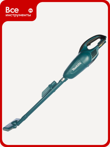 Изображение товара Аккумуляторный пылесос Makita DCL180Z, с широким набором комплектующих