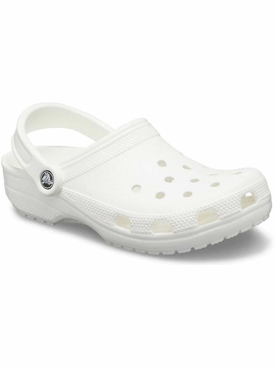 Сабо Crocs Classic, размер M10W12, белый,
