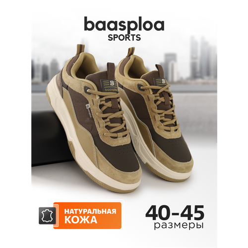 фото Кеды baasploa, размер 40, коричневый