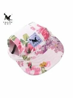 Кепка для собак Цветы разм М