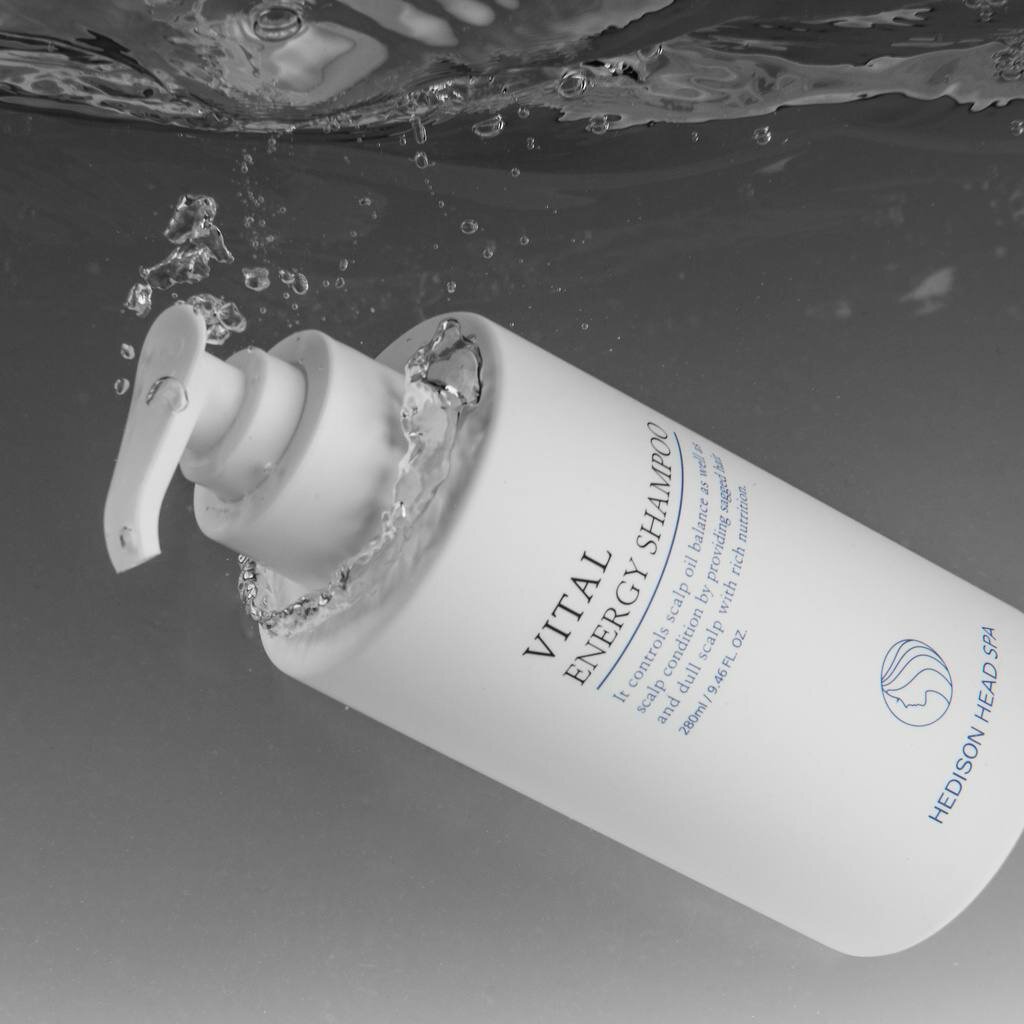 ПРОФЕССИОНАЛЬНЫЙ УКРЕПЛЯЮЩИЙ ШАМПУНЬ DR. HEDISON Head Spa Vital Energy Shampoo — фото 1