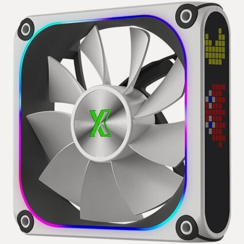 Изображение товара Вентилятор для корпуса Xastra FZ120W ARGB Reverse (FZ120-1WA-CRX-GL)