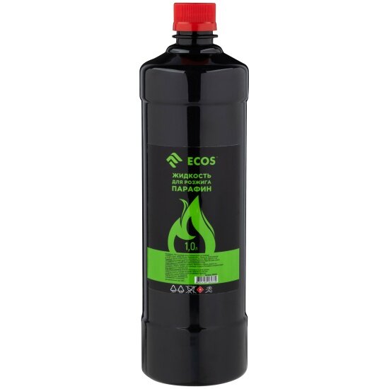 Жидкость для розжига Ecos 1 л парафин