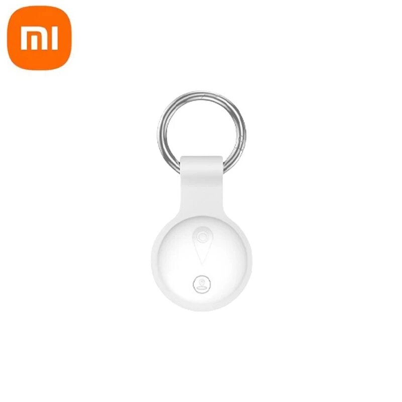 Xiaomi Bluetooth 5.0 GPS-трекер iOS Android, совместимый с длительным режимом ожидания, стабильное соединение, широкий диапазон отслеживания для домашних животных, детей, пожилых людей White