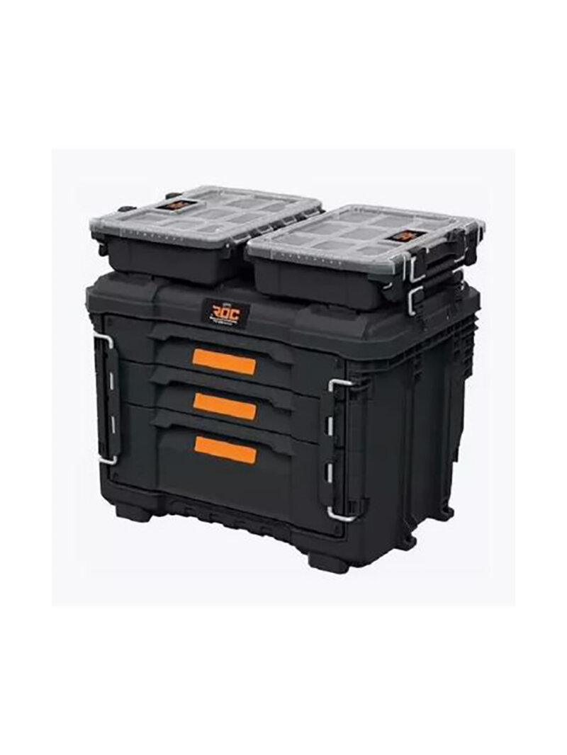 Ящик для инструментов Keter 2.0 пластик 3 ящика черный 575 л