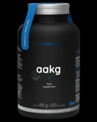 Добавка Nutriversum "Dark AAKG", аргинин, для повышения продуктивности, 100 капсул