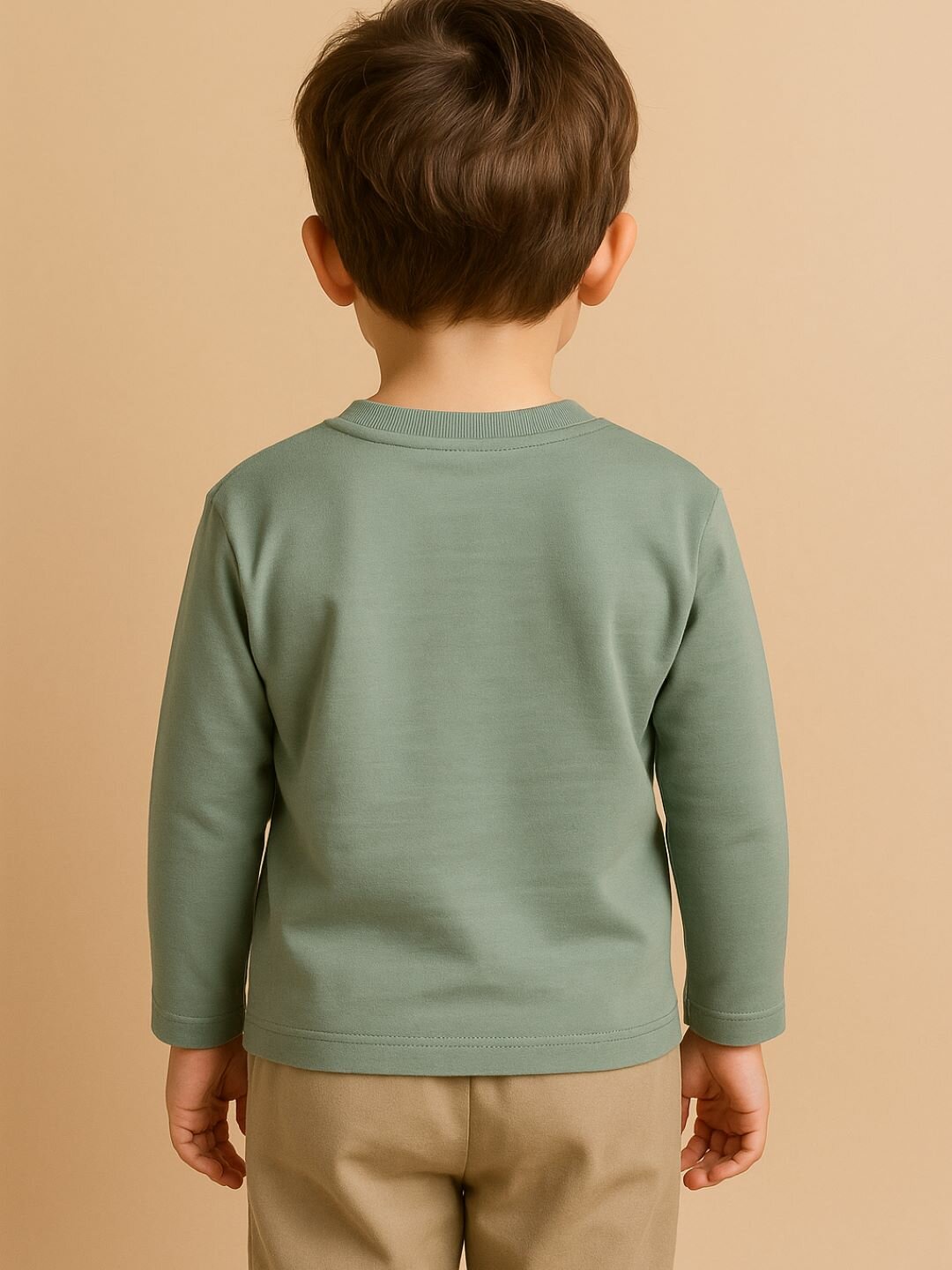 Лонгслив DNZ, размер 116, ментоловый — фото 1