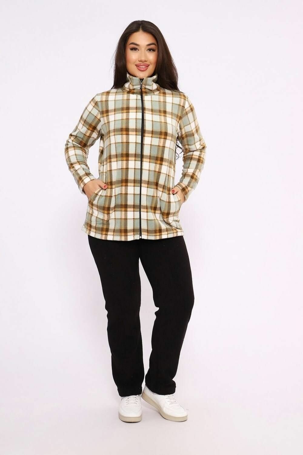 Комплект одежды Руся, размер 50, хаки