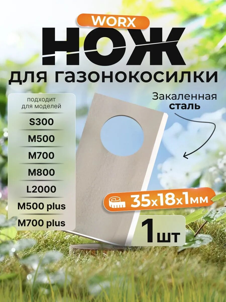Нож для газонокосилки роботаWorx Bledes