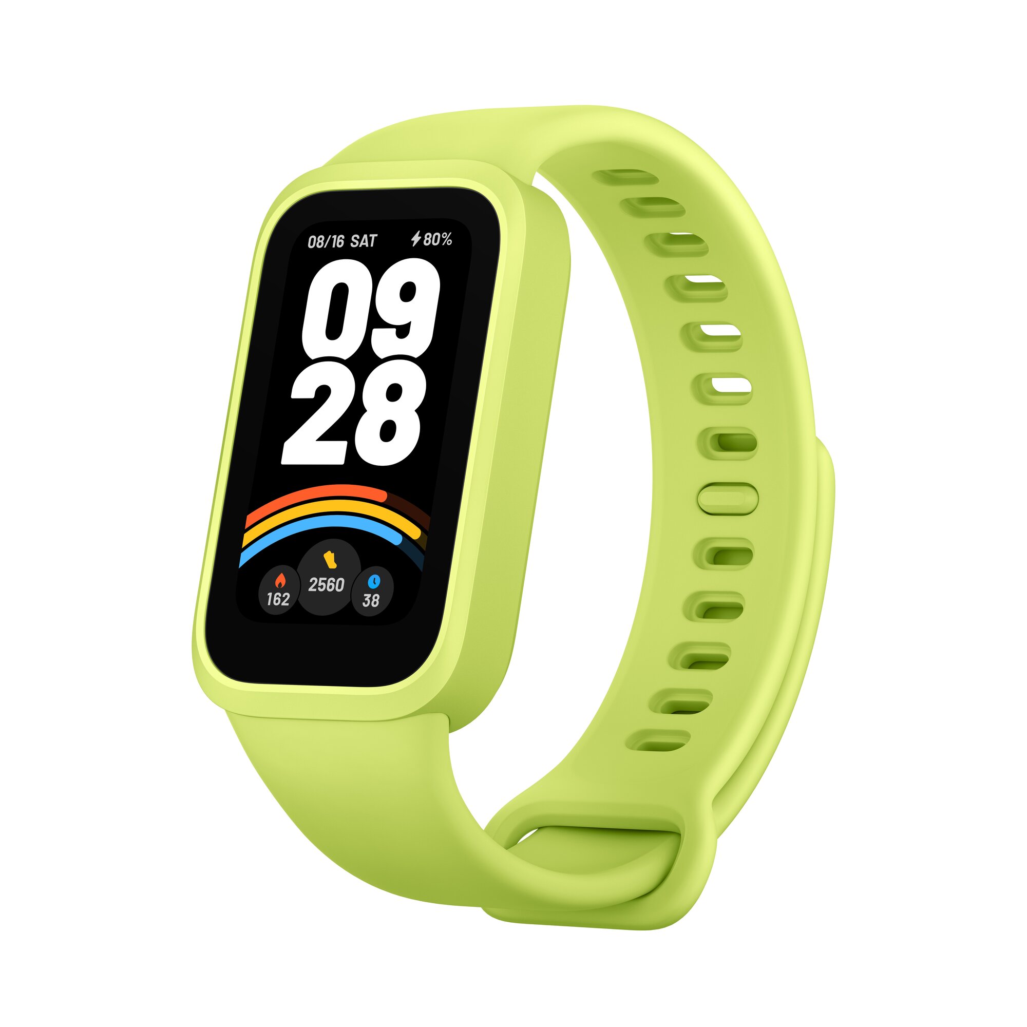 Фитнес браслет Xiaomi Smart Band 9 Active зеленый салатовый BHR08L1GL