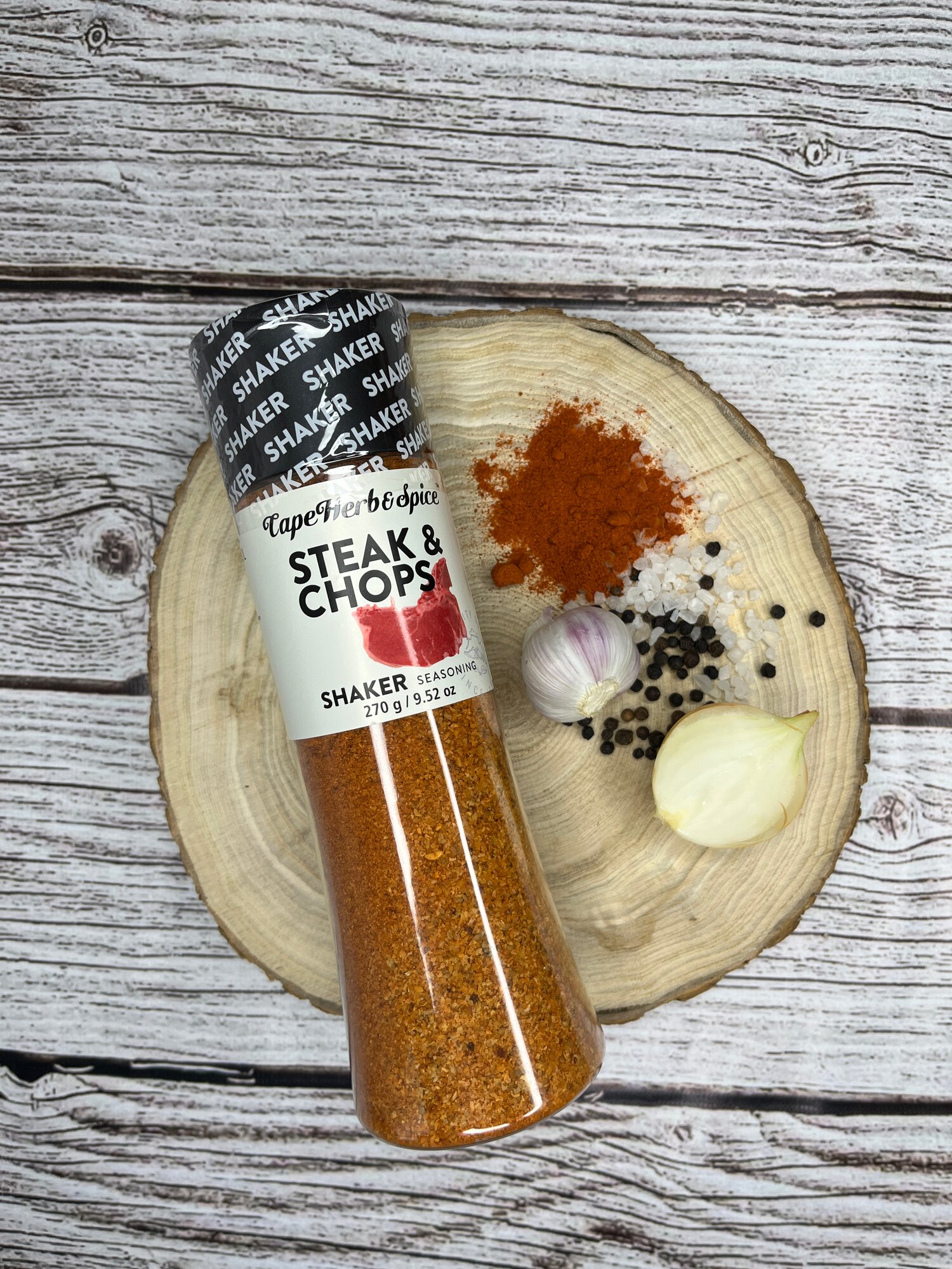 Приправа Cape Herb & Spice "Стейк и отбивные" ручная мельница 290гр. (ЮАР)